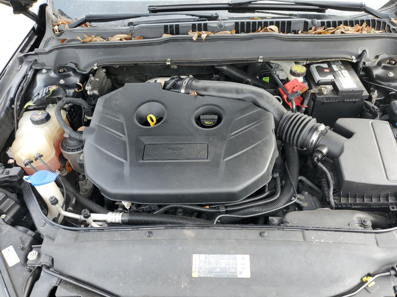 2016 Ford Fusion VIN 3FA6P0K99GR159973 Copart auction photo, rear end damage thumbnail 12