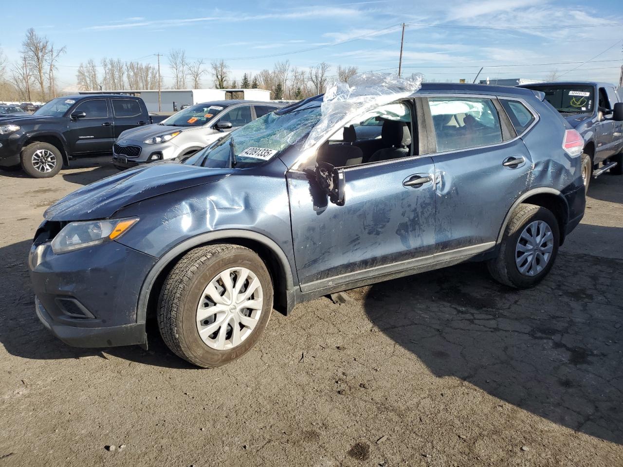 2016 Nissan Rogue VIN KNMAT2MV7GP711922