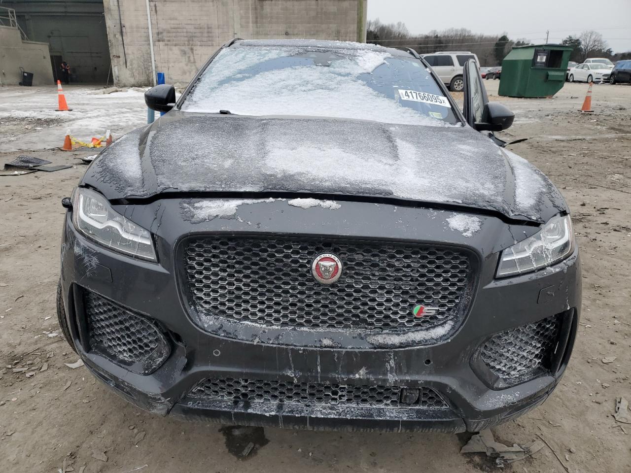 2018 Jaguar F-Pace VIN SADCM2FV7JA296358 Copart auction photo, side / rear end damage thumbnail 5