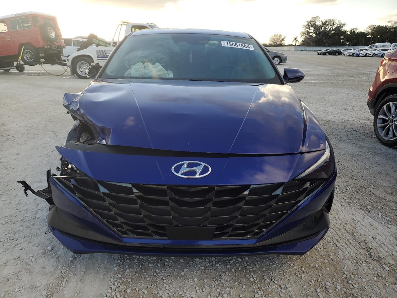 2023 Hyundai Elantra VIN KMHLP4AG3PU495384 Copart auction photo, side / undercarriage damage thumbnail 5