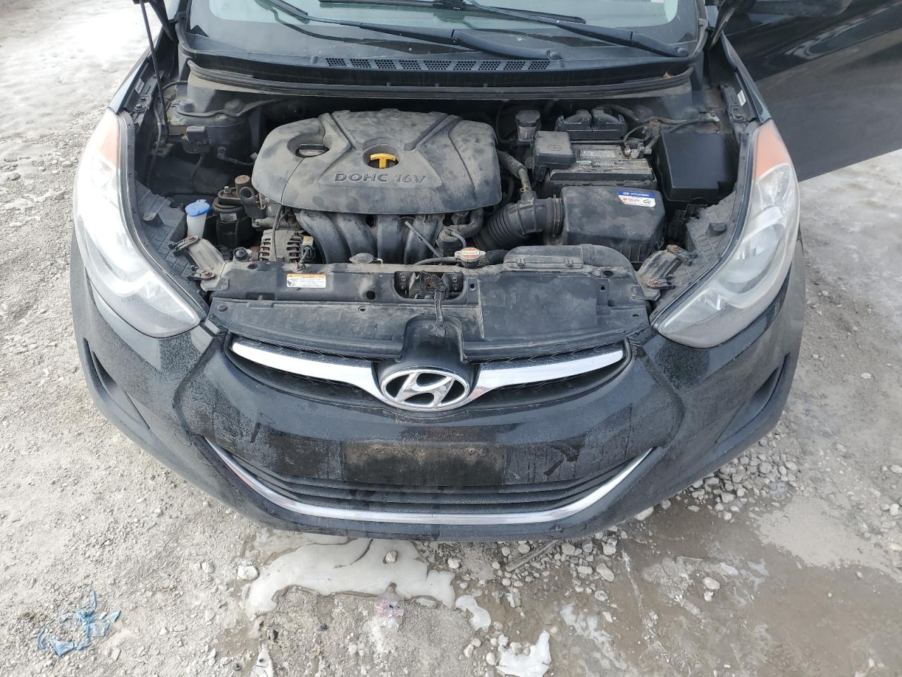 2011 Hyundai Elantra VIN KMHDH4AE2BU109515 Copart auction photo, mechanical damage thumbnail 11