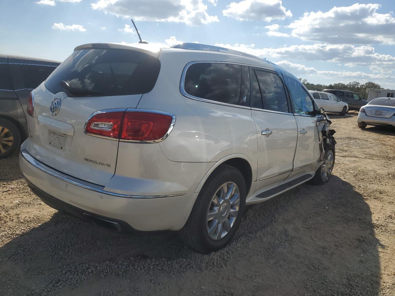 2017 Buick Enclave VIN 5GAKRCKD2FJ198987 Copart auction photo, front end / minor dent/scratches damage thumbnail 3