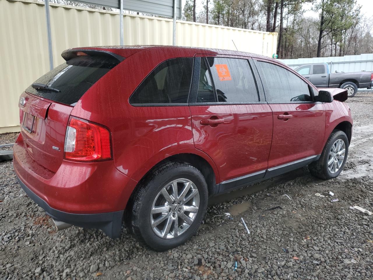 2013 Ford Edge VIN 2FMDK3JC2DBB64002 Copart auction photo, front end / minor dent/scratches damage thumbnail 3