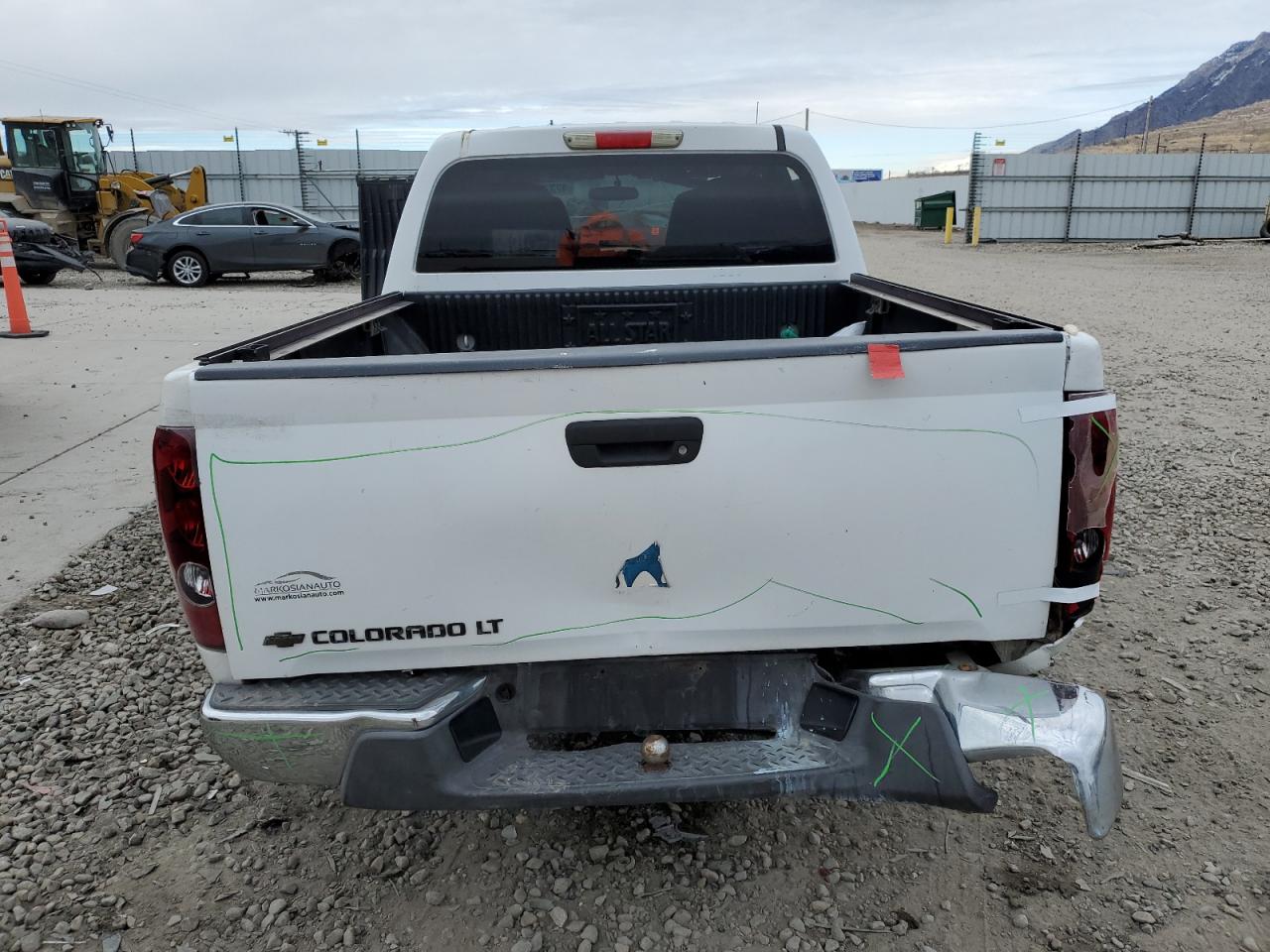 2007 Chevrolet Colorado VIN 1GCCS13E078130523 Copart auction photo, rear end damage thumbnail 6
