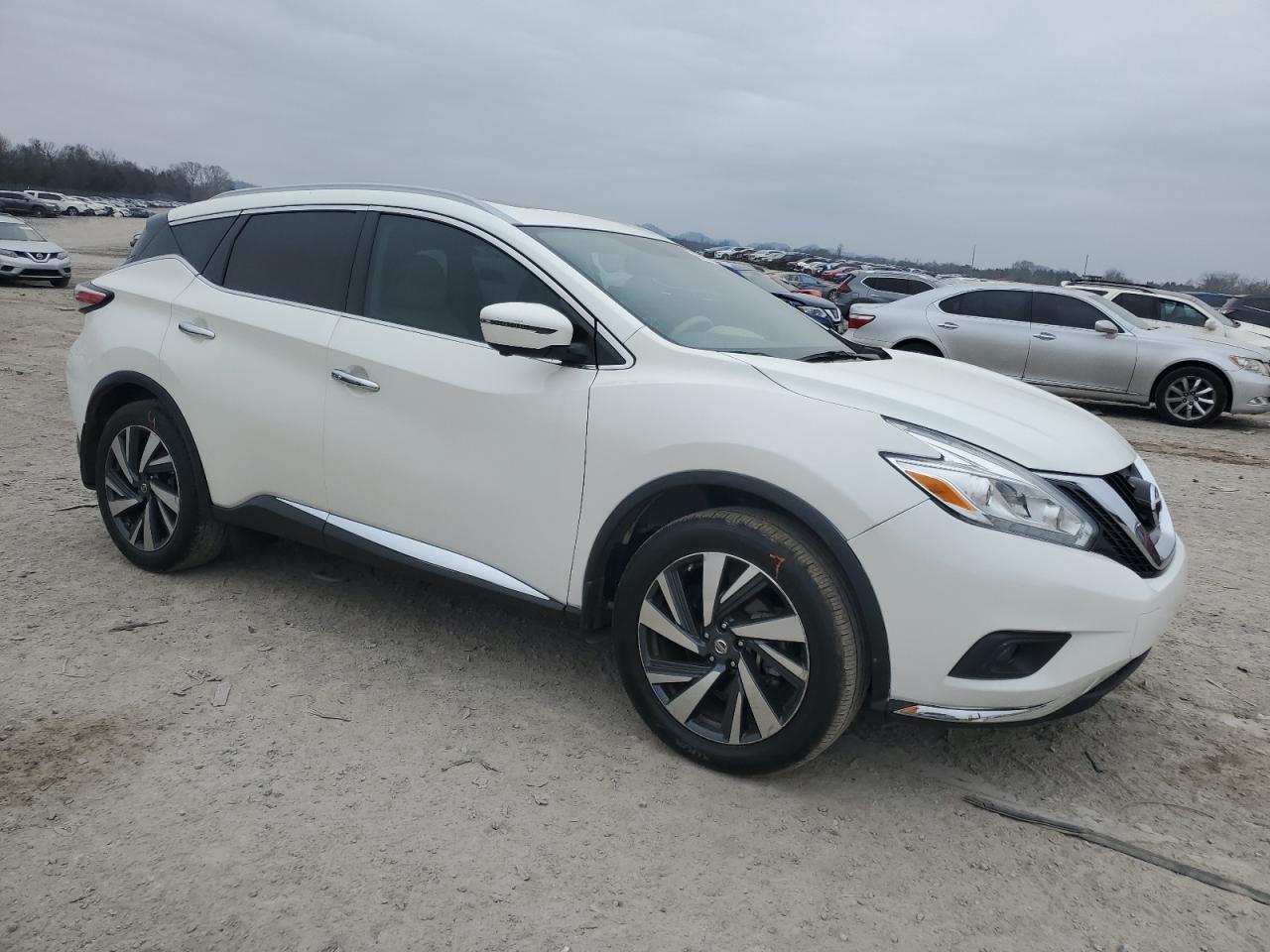 2018 Nissan Murano VIN 5N1AZ2MG2JN120640 Copart auction photo, front end / undercarriage damage thumbnail 4