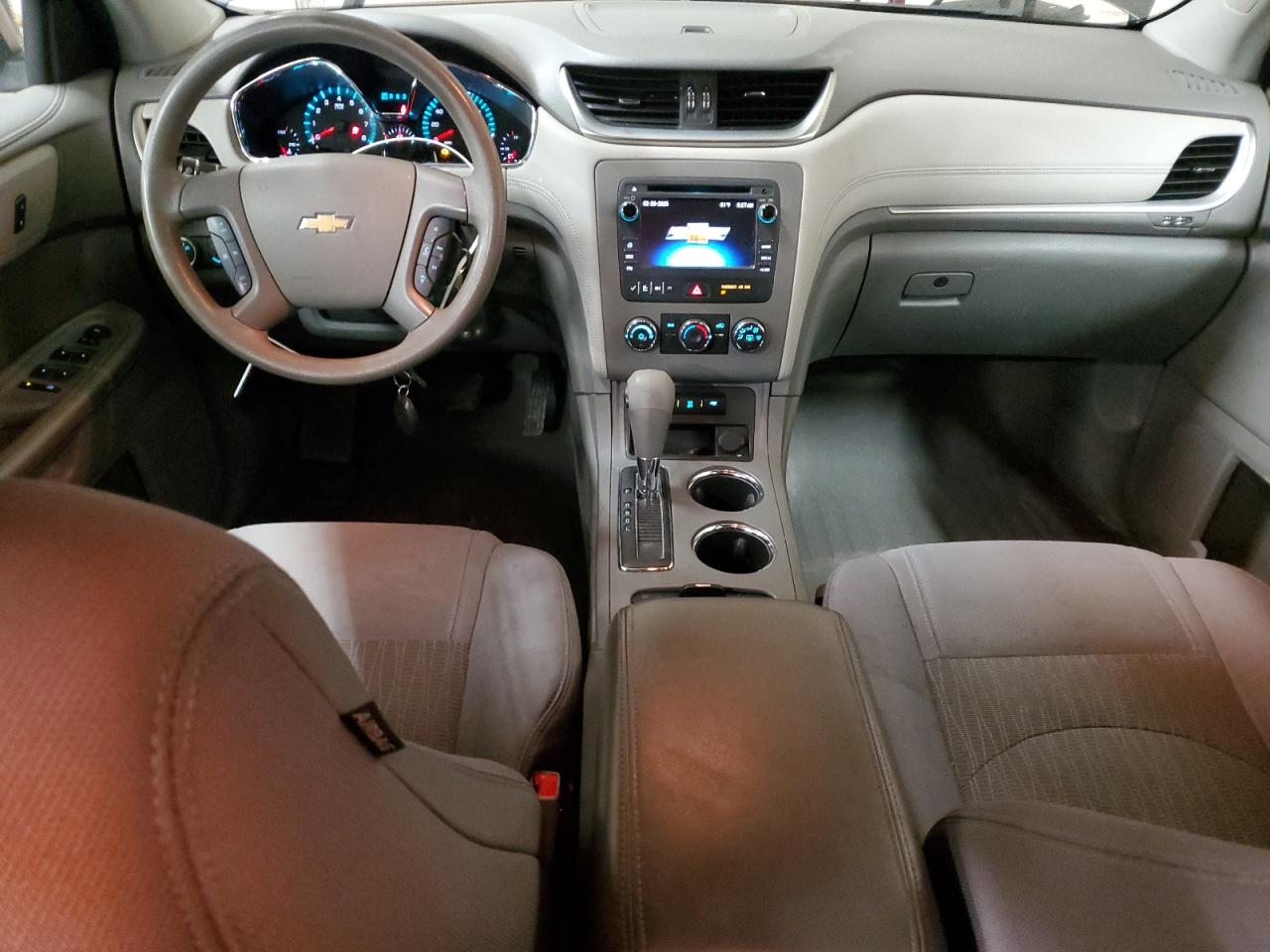 2014 Chevrolet Traverse VIN 1GNKRFKD0EJ191963 Copart auction photo, front end damage thumbnail 8