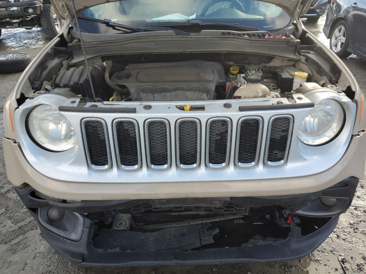 2015 Jeep Renegade VIN ZACCJBDT3FPC48448 Copart auction photo, rear end / front end damage thumbnail 12