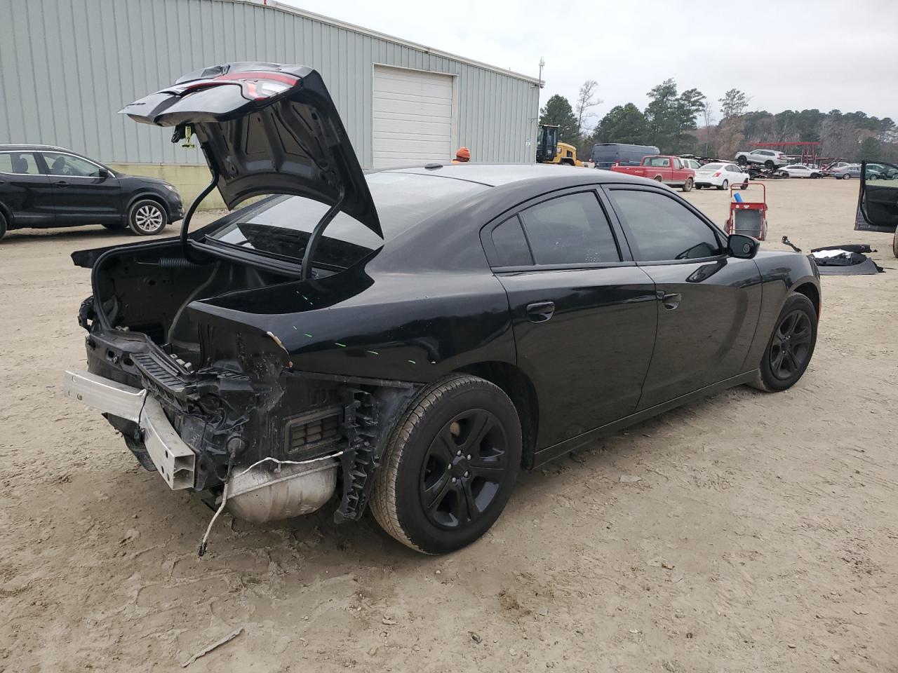 2021 Dodge Charger VIN 2C3CDXBG8MH587767 Copart auction photo, rear end damage thumbnail 3