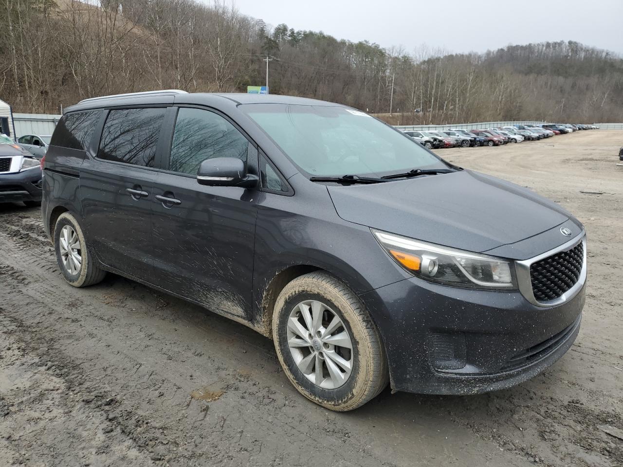 2016 KIA Sedona VIN KNDMB5C10G6085099 Copart auction photo, rear end / side damage thumbnail 4