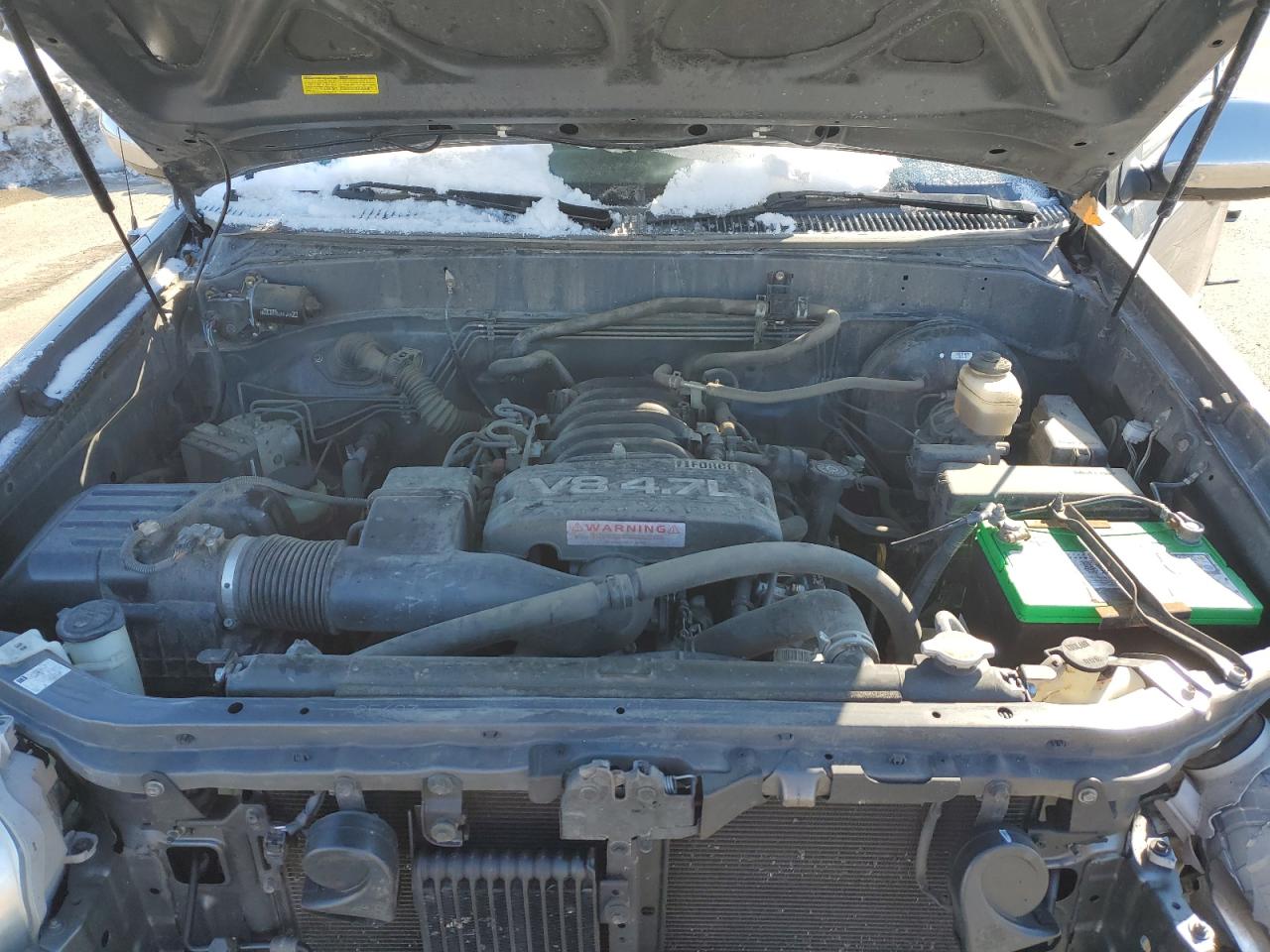 2005 Toyota Tundra VIN 5TBDT44185S501816 Copart auction photo, front end damage thumbnail 12