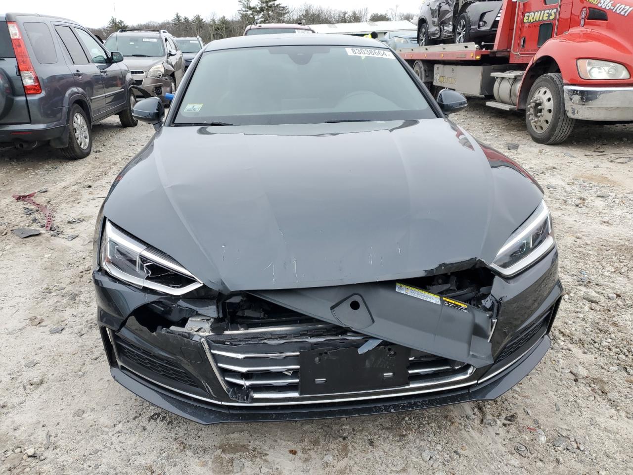 2019 Audi A5 VIN WAUENCF55KA071300 Copart auction photo, rear end / undercarriage damage thumbnail 5