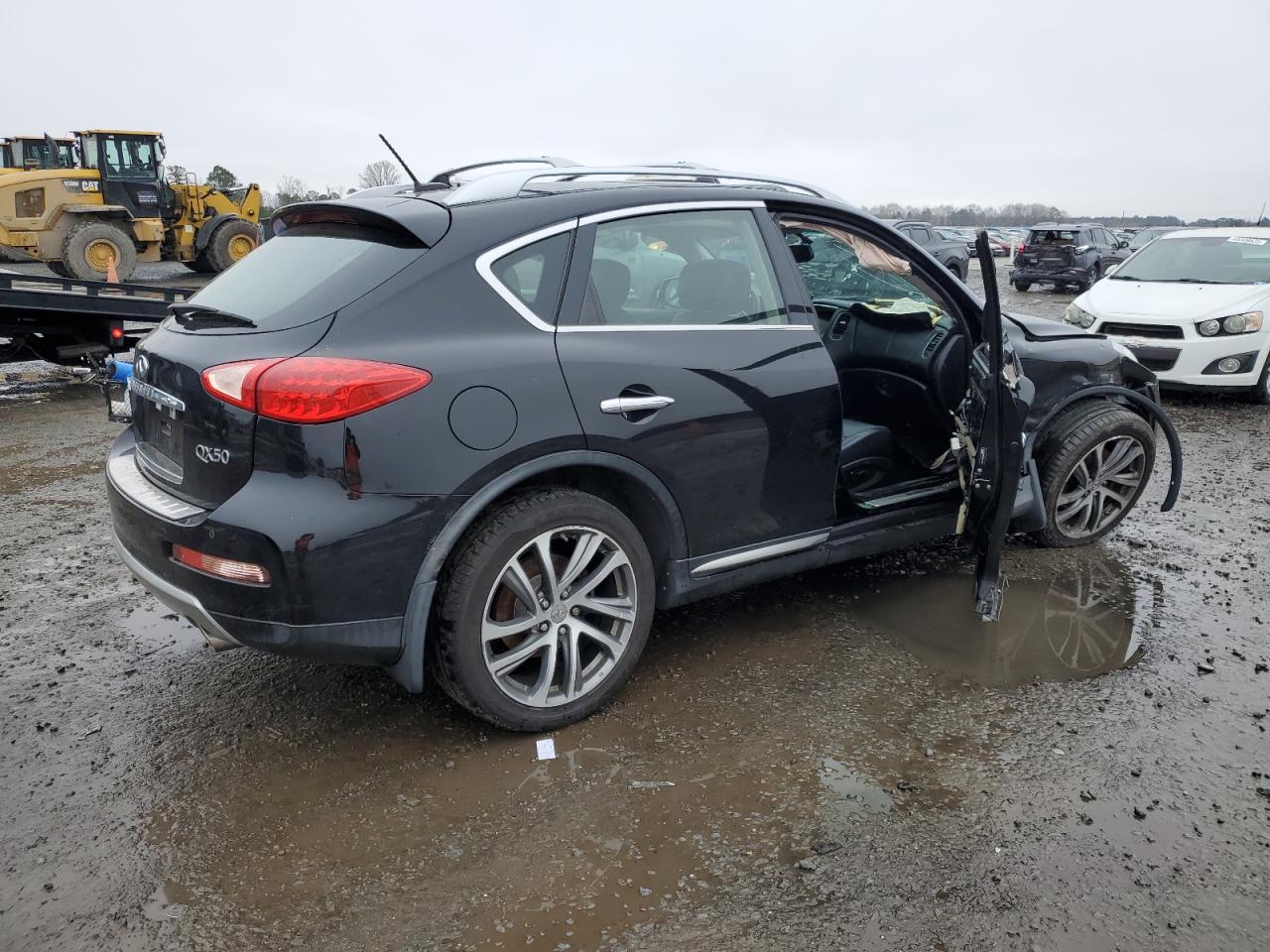 2016 Infiniti QX50 VIN JN1BJ0RR8GM266010 Copart auction photo, side / mechanical damage thumbnail 3