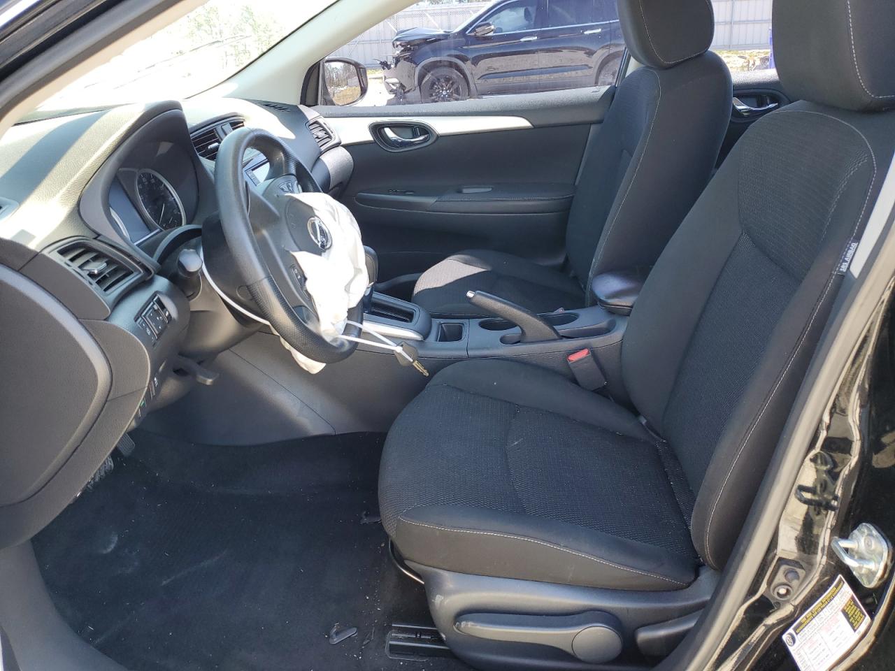 2019 Nissan Sentra VIN 3N1AB7AP0KY381525 Copart auction photo, front end / mechanical damage thumbnail 7