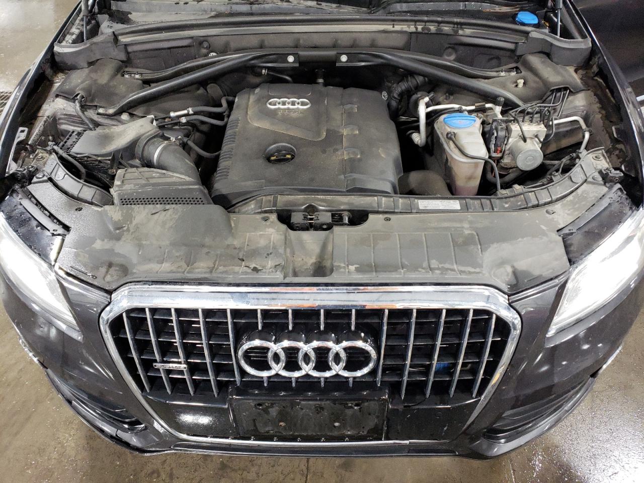 2014 Audi Q5 VIN WA1LFAFP6EA073469 Copart auction photo, rear end / front end damage thumbnail 13