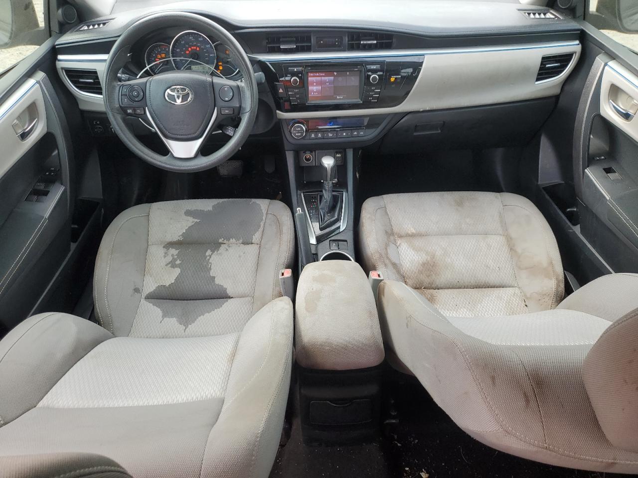 2015 Toyota Corolla VIN 2T1BURHE6FC300917 Copart auction photo, front end damage thumbnail 8