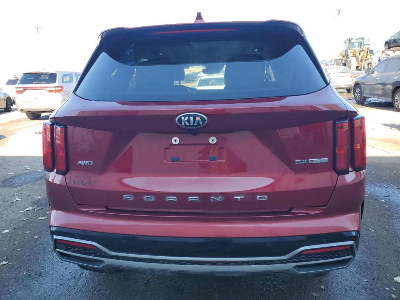 2021 KIA Sorento VIN 5XYRKDLF1MG069675 Copart auction photo, front end damage thumbnail 6