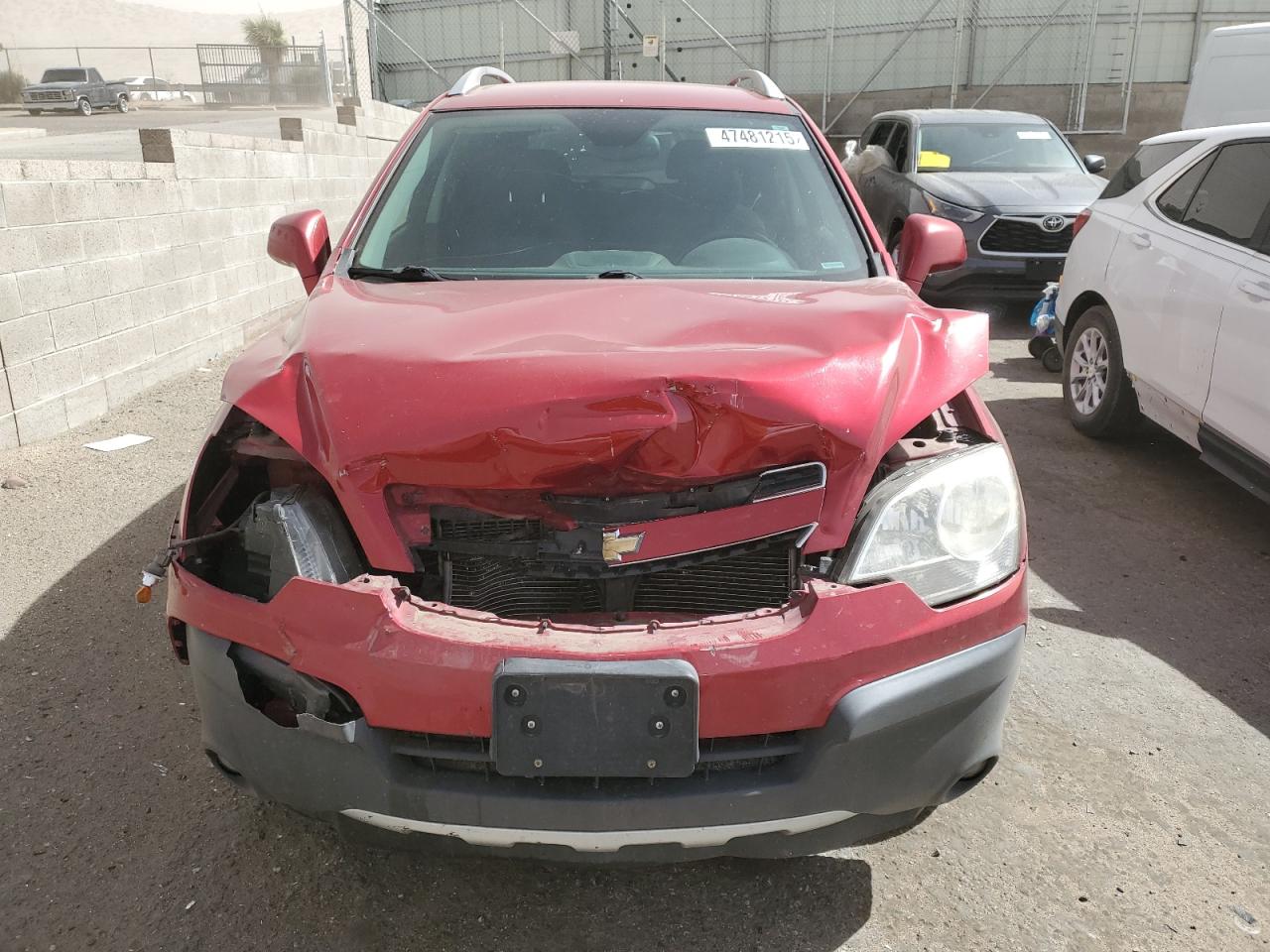2014 Chevrolet Captiva VIN 3GNAL2EK0ES644218 Copart auction photo, front end damage thumbnail 5