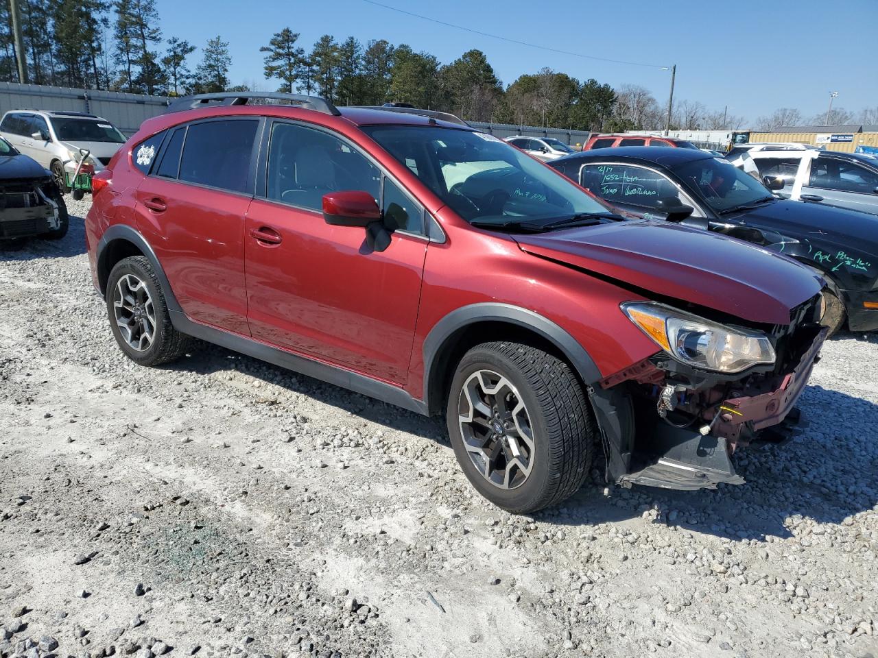 2016 Subaru XV VIN JF2GPABC3G8342353 Copart auction photo, front end damage thumbnail 4