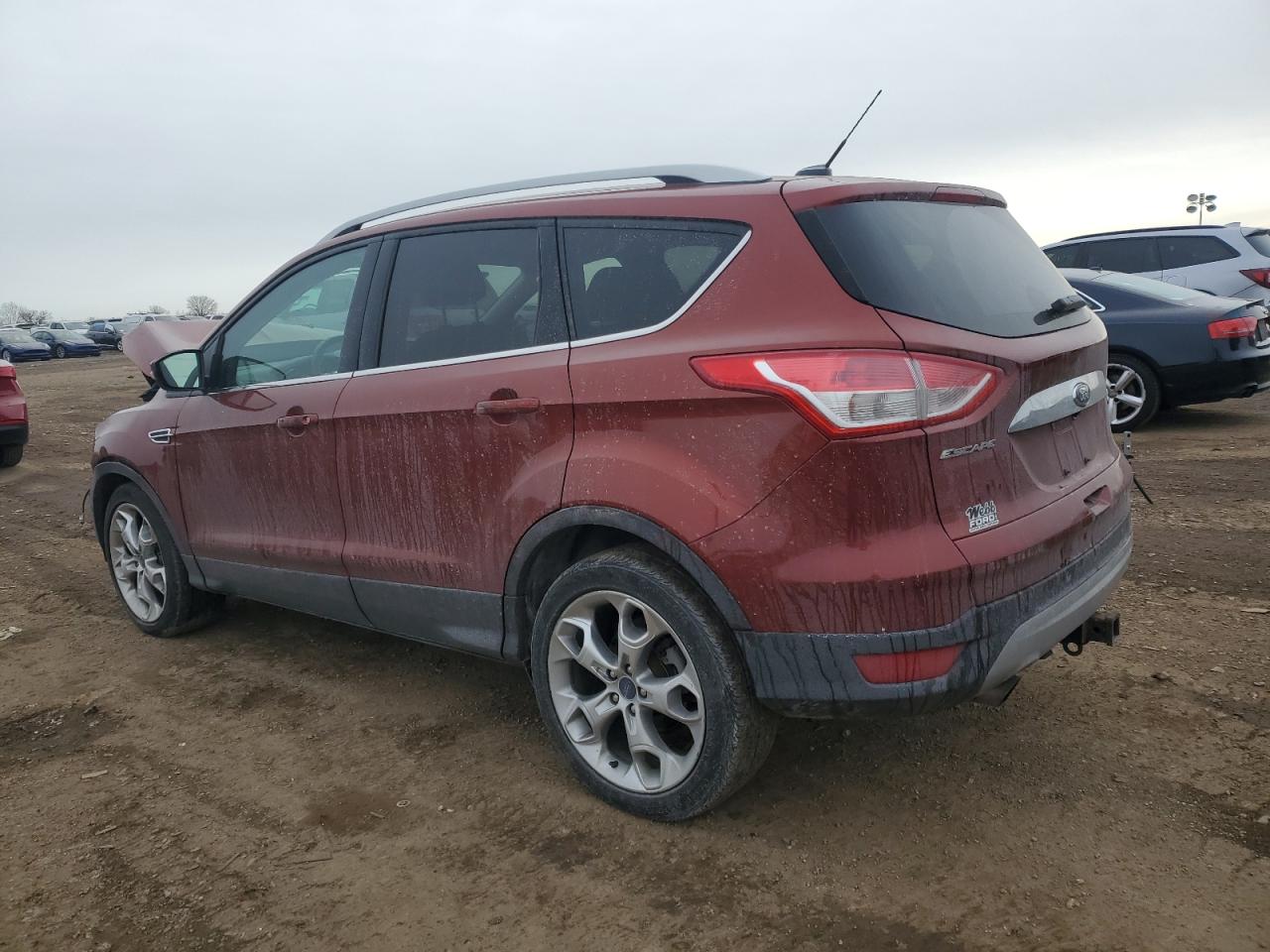 2016 Ford Escape VIN 1FMCU9J96GUC21281 Copart auction photo, front end / mechanical damage thumbnail 2