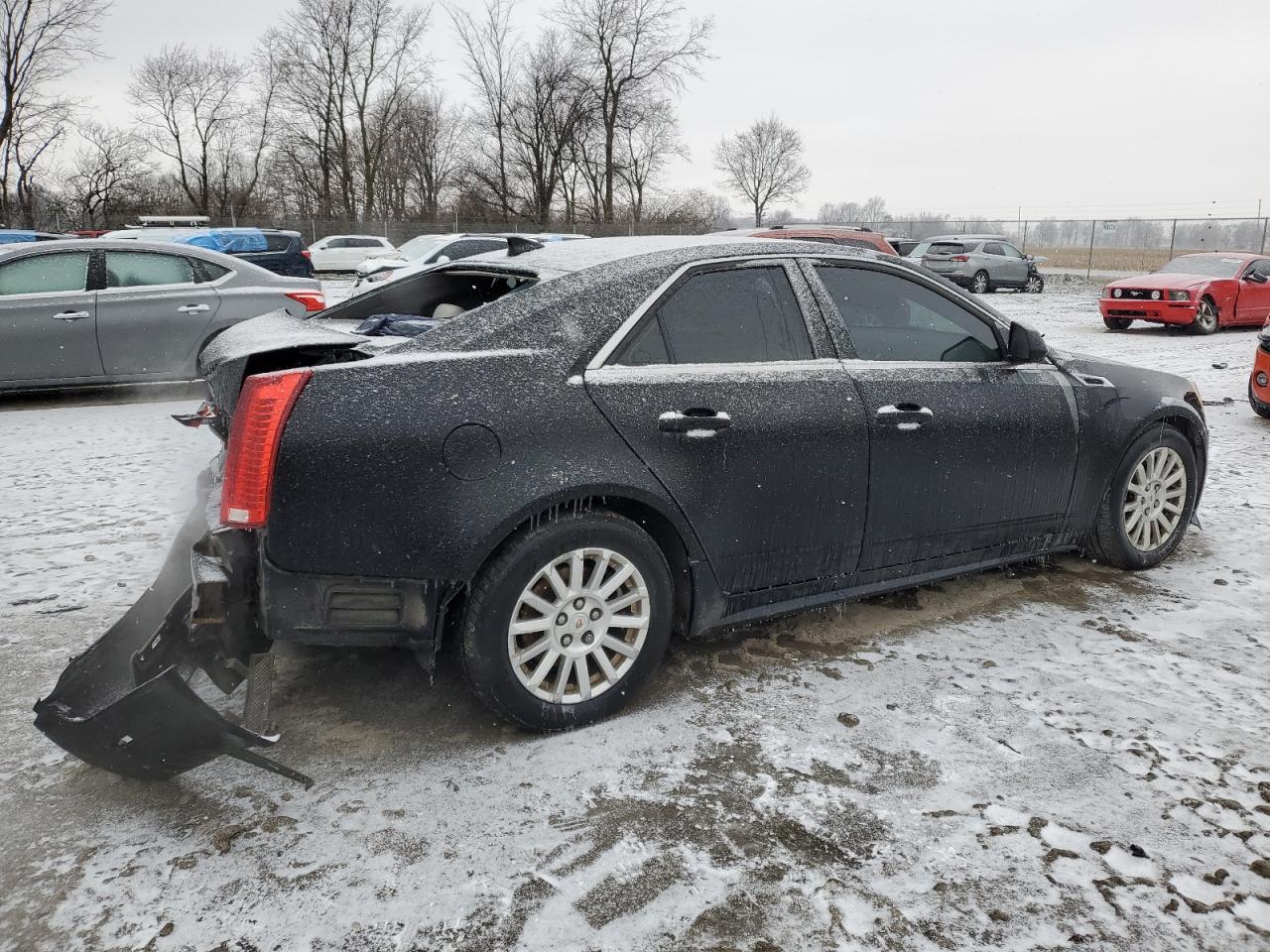 2013 Cadillac CTS VIN 1G6DG5E55D0179241 Copart auction photo, rear end / minor dent/scratches damage thumbnail 3