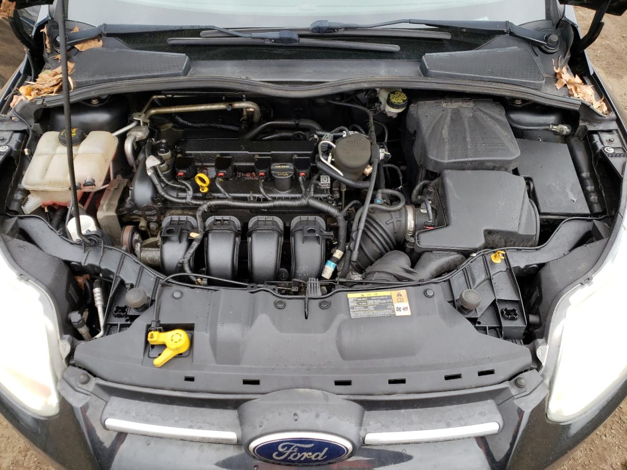 2014 Ford Focus VIN 1FADP3F27EL201249 Copart auction photo, rear end / minor dent/scratches damage thumbnail 11