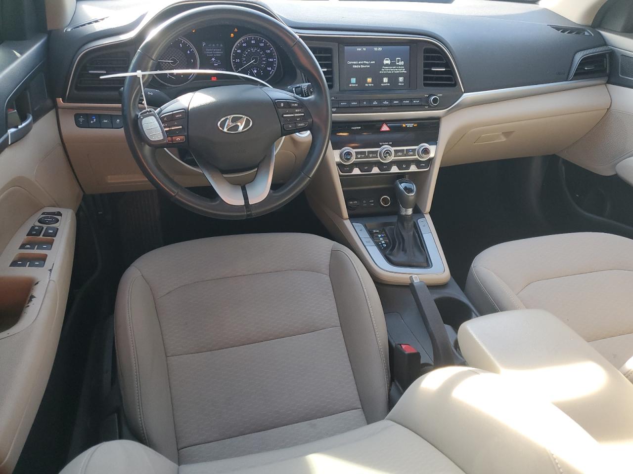 2020 Hyundai Elantra VIN 5NPD84LF8LH516244 Copart auction photo, rear end damage thumbnail 8