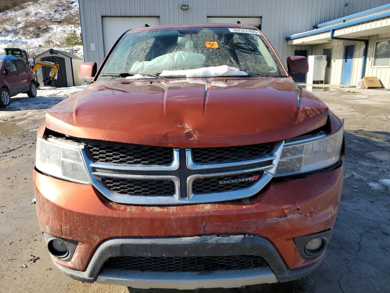 2014 Dodge Journey VIN 3C4PDCBB5ET118994 Copart auction photo, front end damage thumbnail 5
