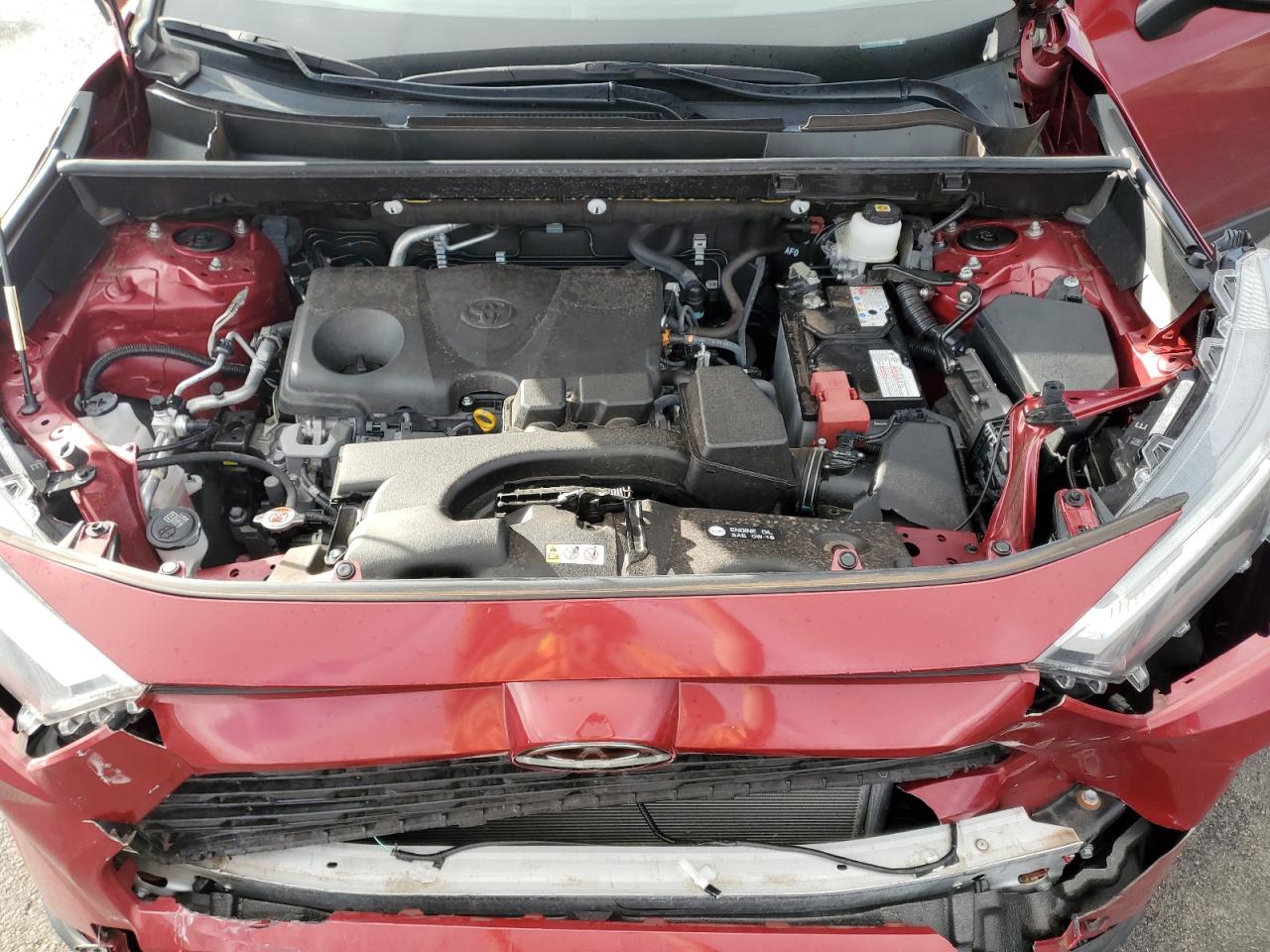 2022 Toyota RAV 4 VIN JTMW1RFV6ND093623 Copart auction photo, front end damage thumbnail 12