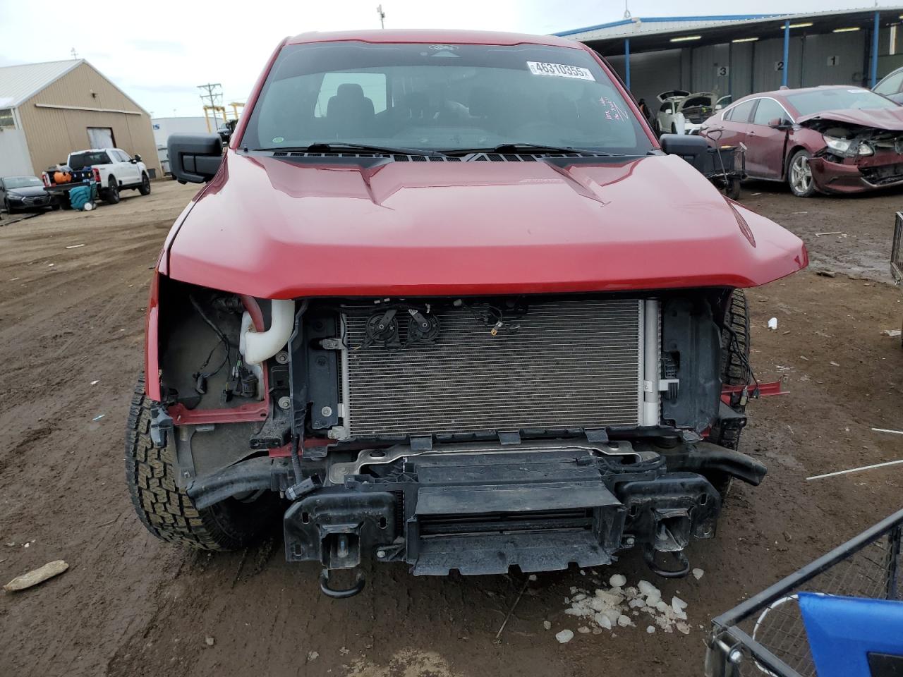 2022 Ford F-150 VIN 1FTEW1EP2NFB90159 Copart auction photo, front end damage thumbnail 5