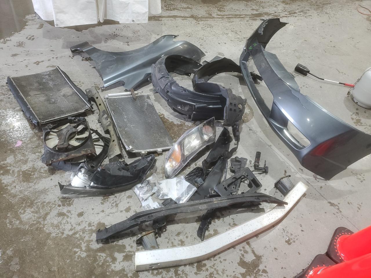 2010 Honda Civic VIN 2HGFA1F38AH553198 Copart auction photo, front end damage thumbnail 12