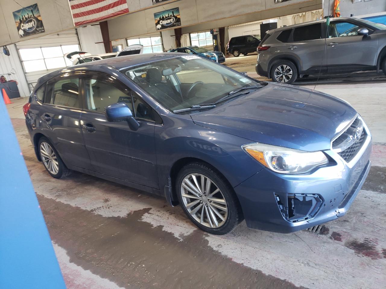 2013 Subaru Impreza VIN JF1GPAD64DH845171 Copart auction photo, side damage thumbnail 4