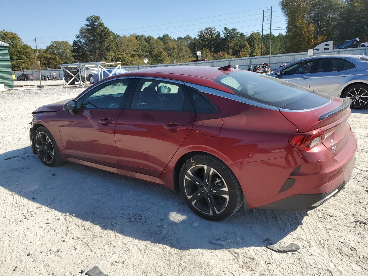 2022 KIA K5 VIN 5XXG64J22NG155739 Copart auction photo, front end damage thumbnail 2
