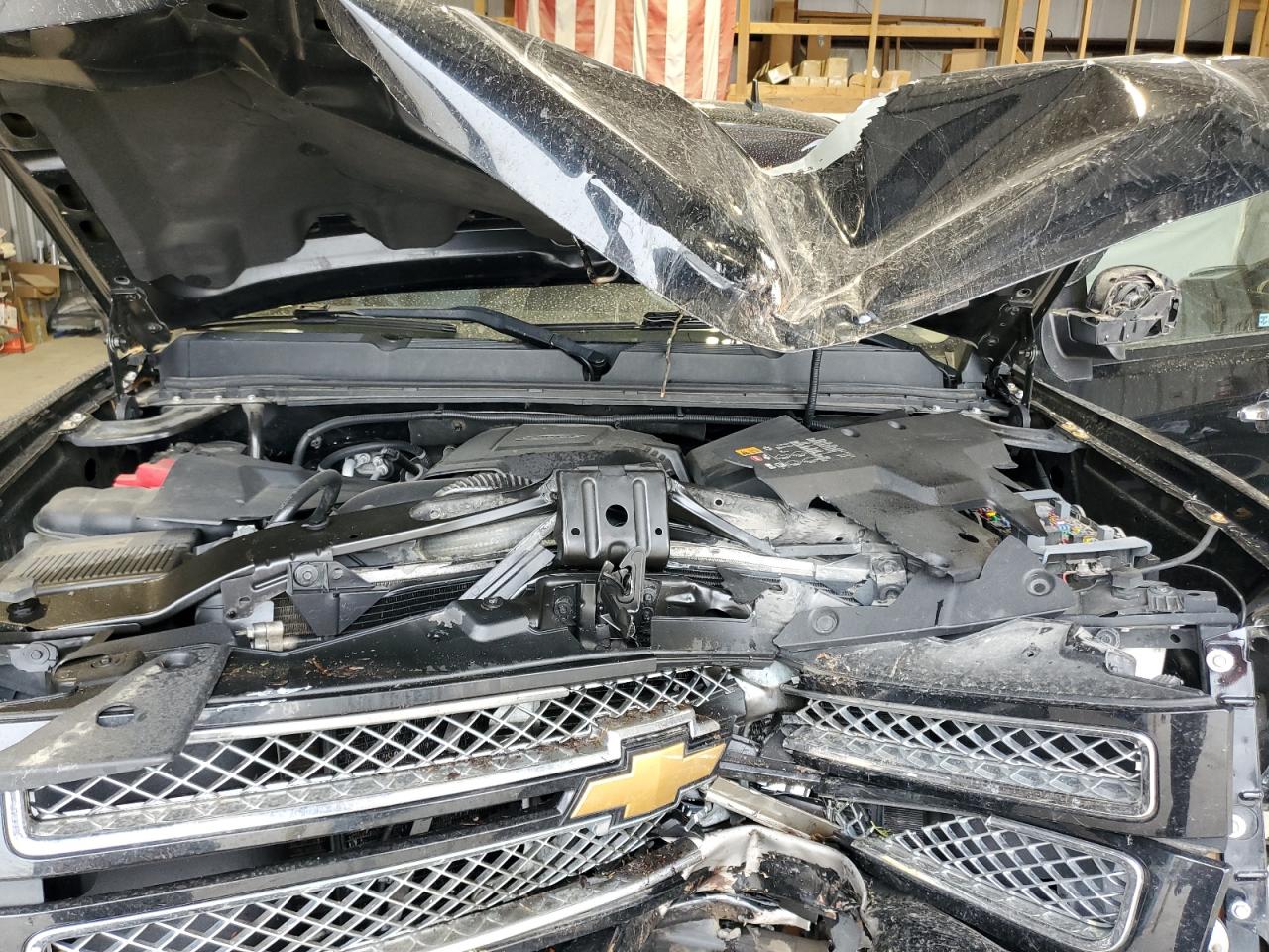 2013 Chevrolet Silverado VIN 3GCPKTE71DG261770 Copart auction photo, front end damage thumbnail 12