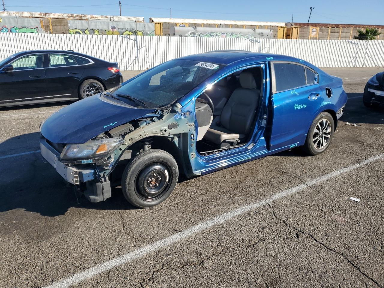 2013 Honda Civic VIN 19XFB2F97DE256655