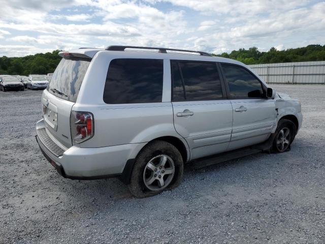 2007 Honda Pilot VIN 5FNYF184X7B017379 Copart auction photo, side / front end damage thumbnail 3