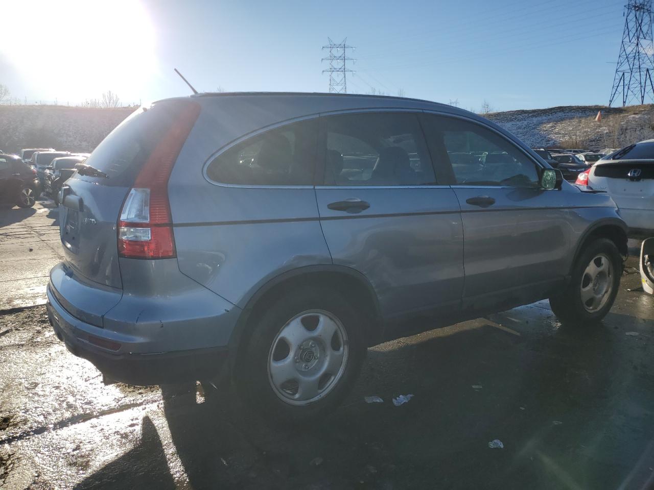 2011 Honda CR-V VIN 5J6RE4H32BL082808 Copart auction photo, front end / hail damage thumbnail 3