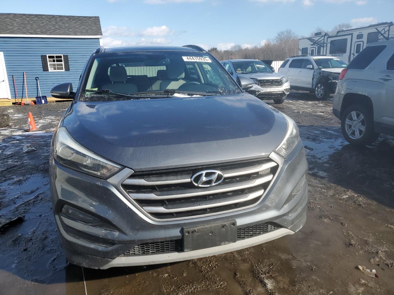 2018 Hyundai Tucson VIN KM8J3CA25JU673837 Copart auction photo, mechanical damage thumbnail 5
