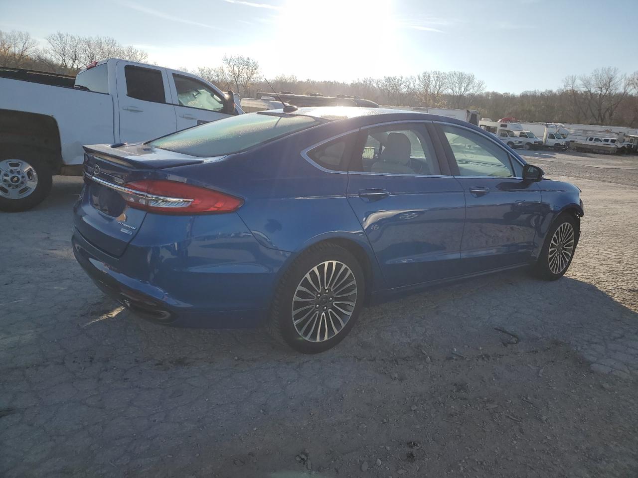 2018 Ford Fusion VIN 3FA6P0D9XJR155175 Copart auction photo, front end / minor dent/scratches damage thumbnail 3