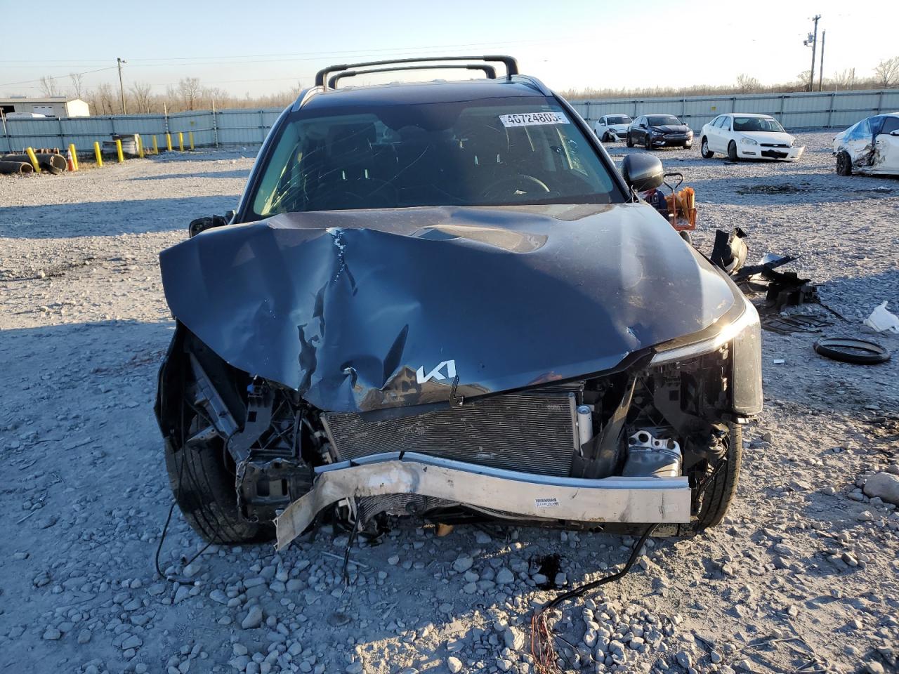 2024 KIA Sorento VIN 5XYRL4JC4RG299112 Copart auction photo, front end / rear end damage thumbnail 5