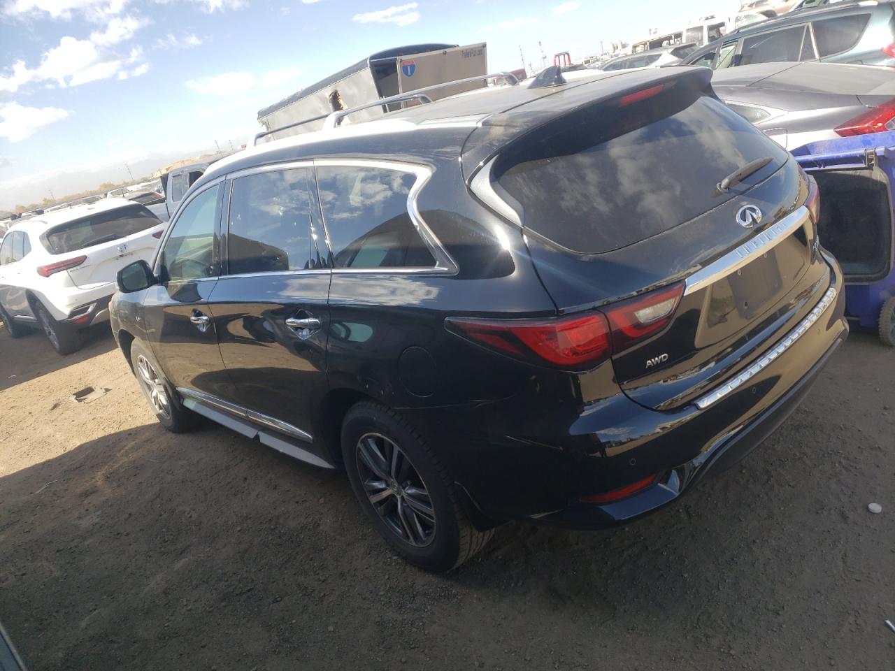 2019 Infiniti QX60 VIN 5N1DL0MM8KC525228 Copart auction photo, hail damage thumbnail 2
