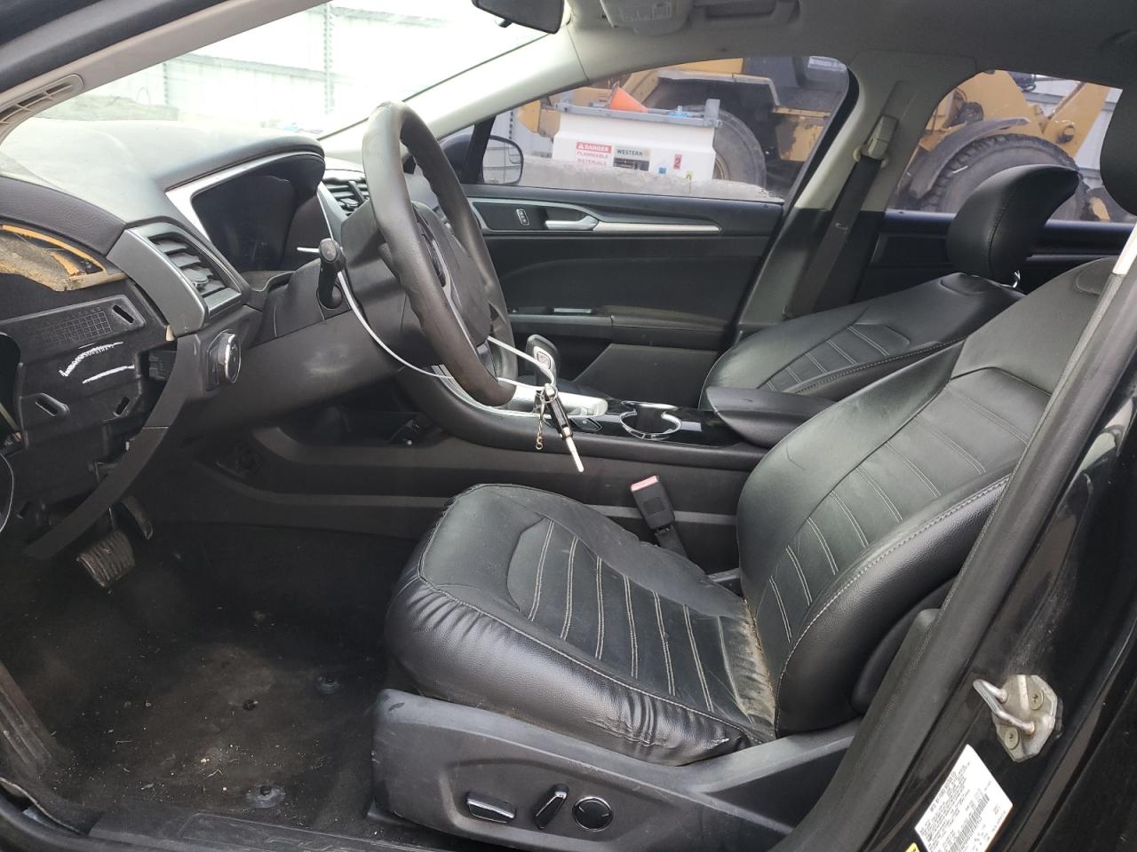 2014 Ford Fusion VIN 3FA6P0HD5ER182952 Copart auction photo, burn - engine damage thumbnail 7