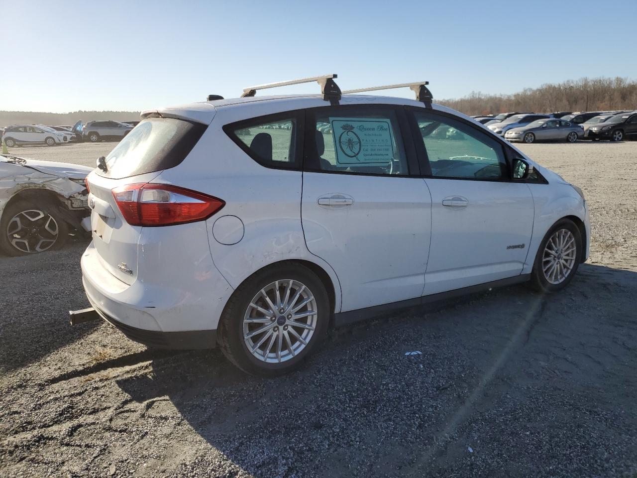 2013 Ford C-MAX VIN 1FADP5AU4DL556348 Copart auction photo, front end damage thumbnail 3
