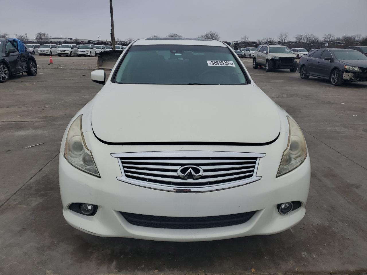 2013 Infiniti G VIN JN1CV6AP9DM723036 Copart auction photo, rear end damage thumbnail 5