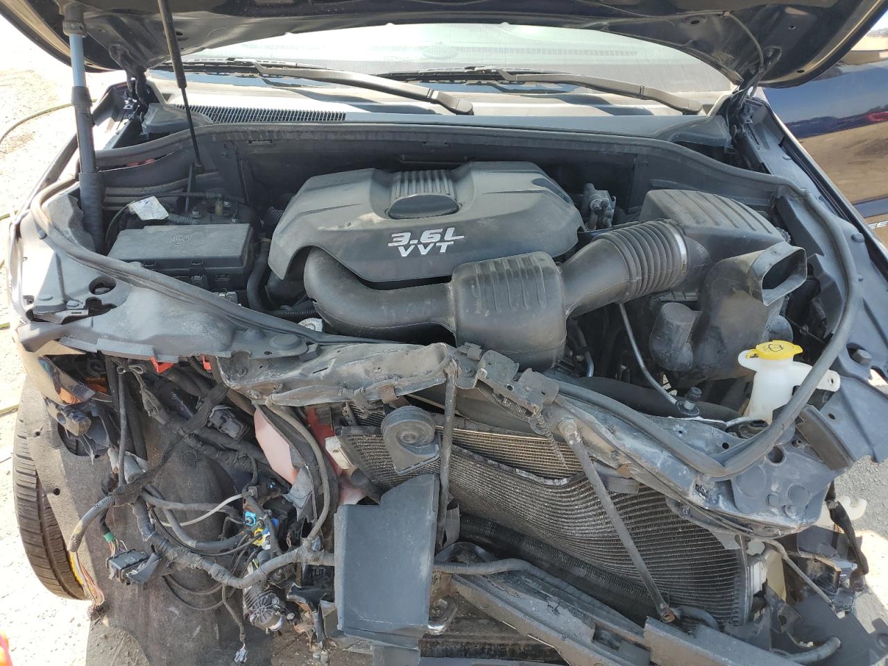 2014 Jeep Grand Cherokee VIN 1C4RJFCGXEC142121 Copart auction photo, all over / undercarriage damage thumbnail 12