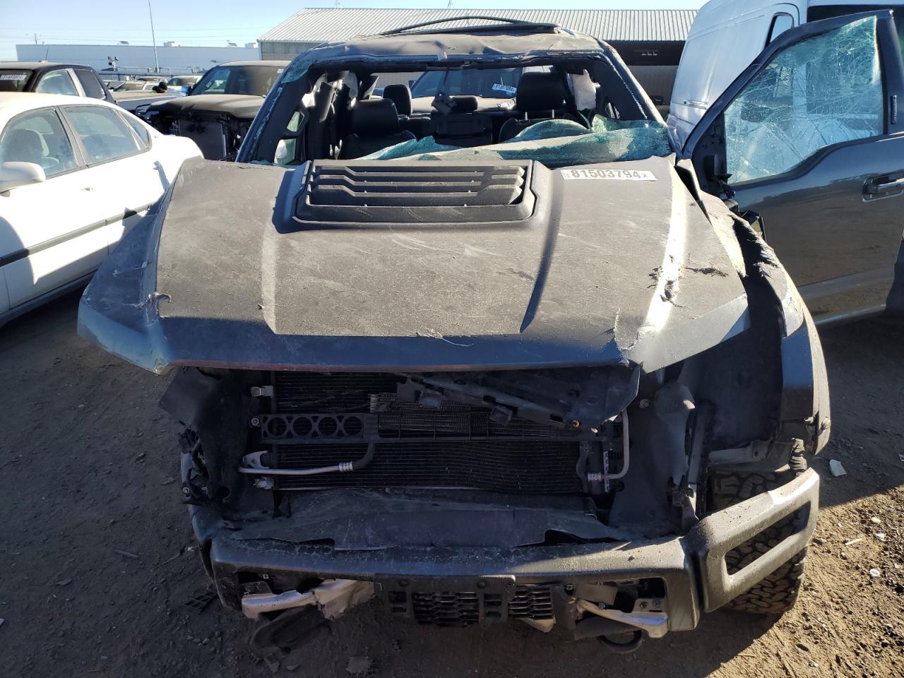 2019 Ford F-150 VIN 1FTFW1RG7KFA80167 Copart auction photo, front end damage thumbnail 12