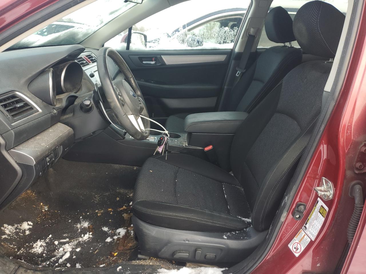 2017 Subaru Outback VIN 4S4BSACC6H3352343 Copart auction photo, front end damage thumbnail 7