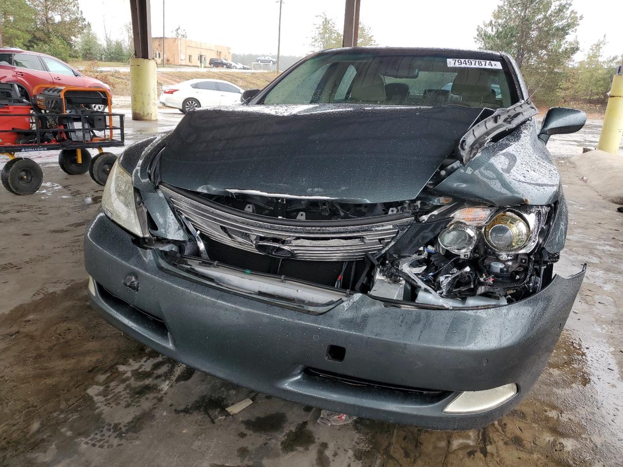 2007 Lexus LS VIN JTHBL46F775041031 Copart auction photo, front end damage thumbnail 5