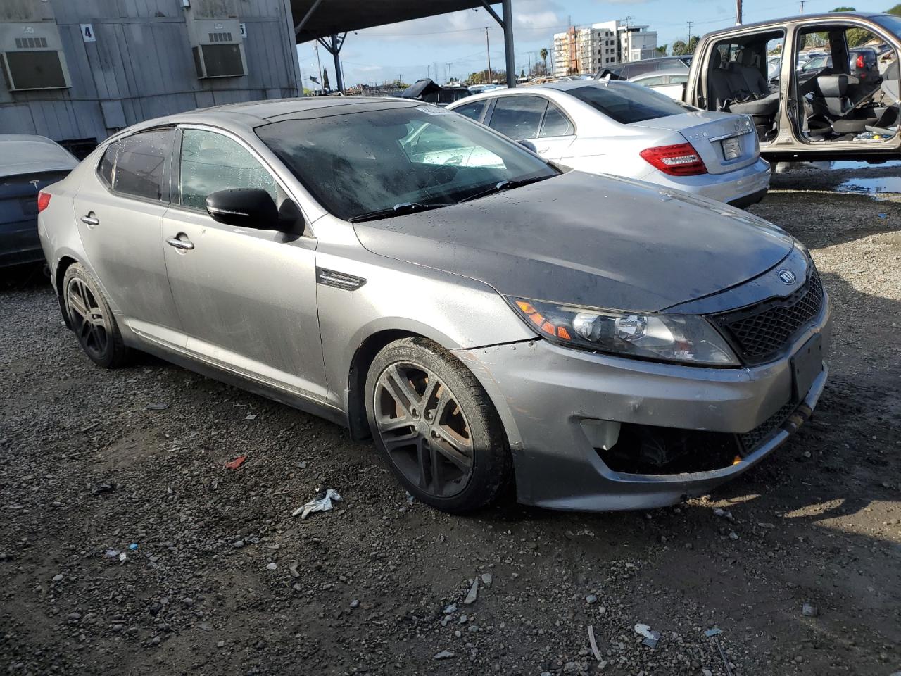 2013 KIA Optima VIN 5XXGR4A68DG152689 Copart auction photo, front end damage thumbnail 4
