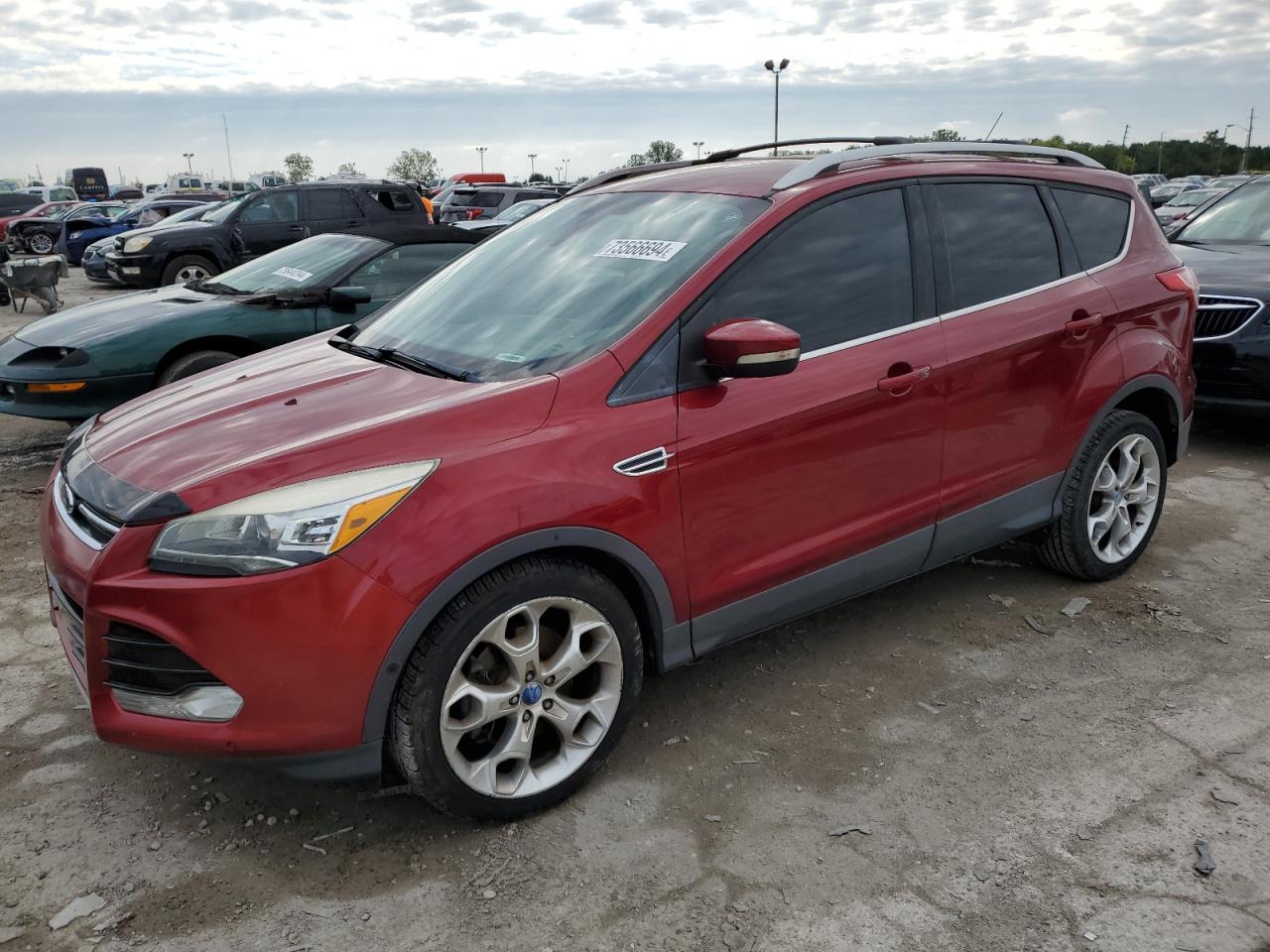 2013 Ford Escape VIN 1FMCU0J91DUC31840