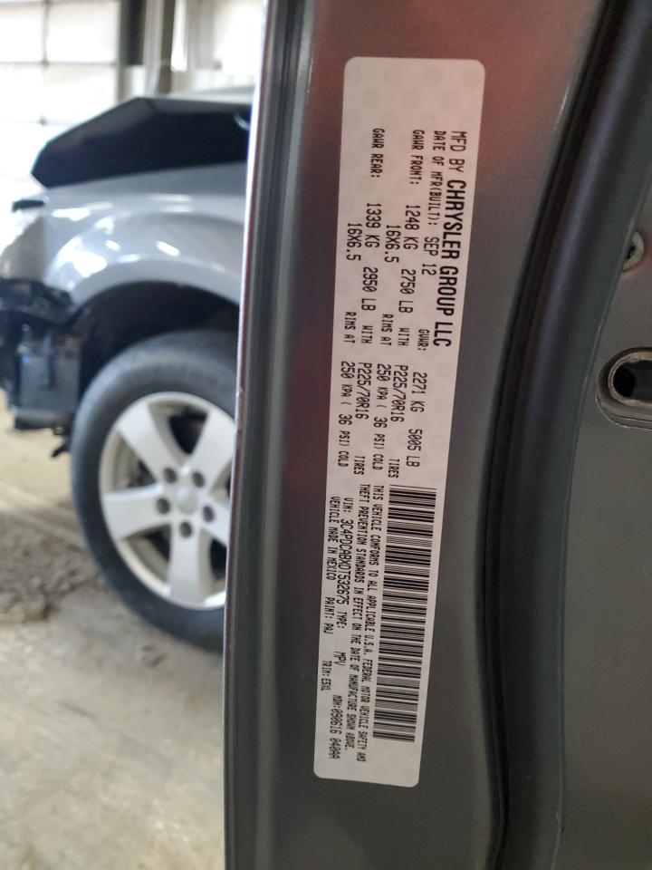 2013 Dodge Journey VIN 3C4PDCABXDT532675 Copart auction photo, front end damage thumbnail 14